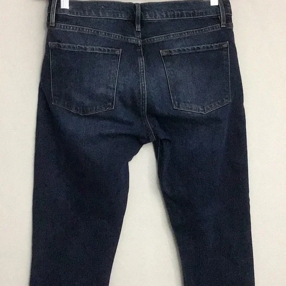 Frame Le Garçon Distressed Boyfriend Jean Watson Wash Size 28 EUC